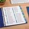 Avery Ready Index 32 Tab Double Column Binder Dividers, Customizable Table of Contents, Multicolor Tabs, 1 Set (11322)